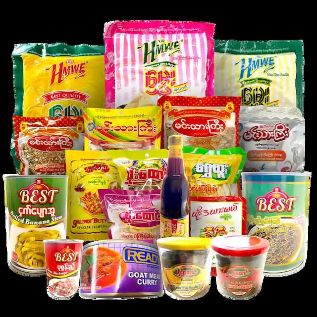 Myanmar Food category