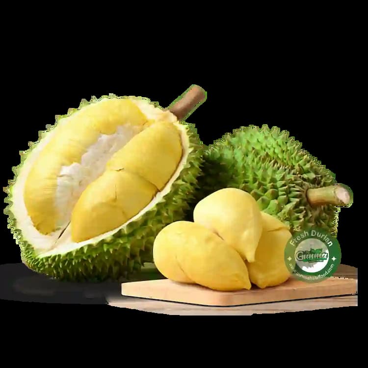 Buy Fresh Durian 2kg - Whole King of Fruits with Creamy Flesh