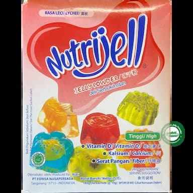 Nutrijell Leci Jelly Powder レシゼリーパウダー