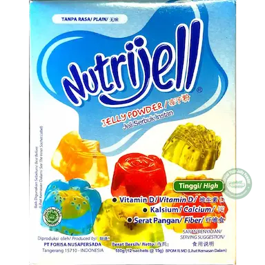 Nutrijell Plain Jelly Powder プレーンゼリーパウダー