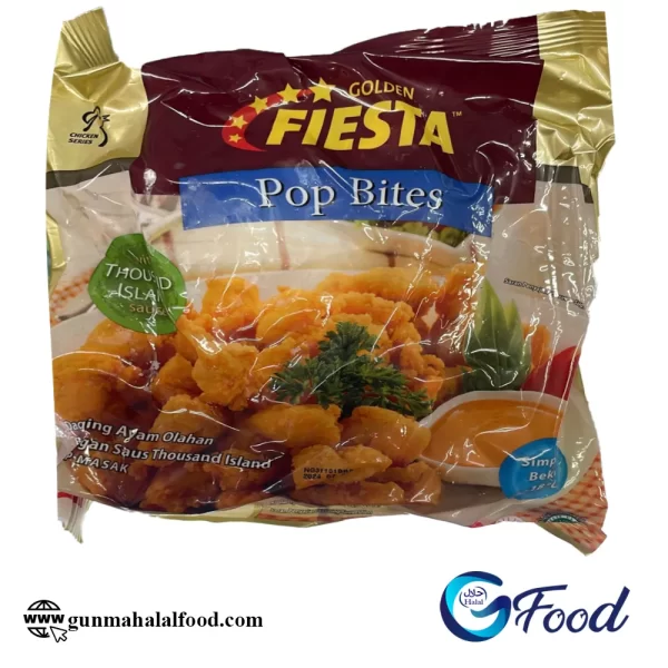 Golden Fiesta Pop Bites