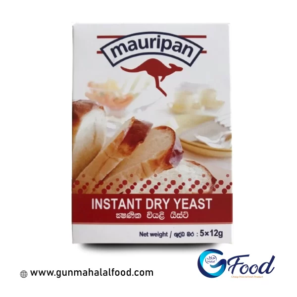 Mauripan Instant Dry Yeast (5packs x 12g)